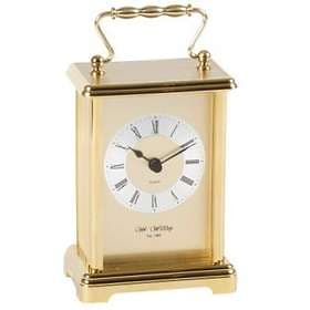 Wm Widdop Two Tone Gold Carriage Clock