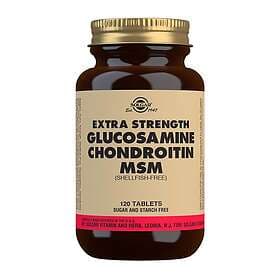 Solgar Extra Strength Glucosamine Chondroitin MSM 120 Tablets