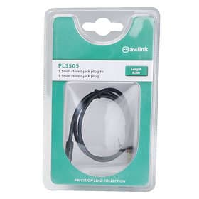 AV-link Precision 3.5mm - 3.5mm 0.5m