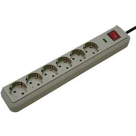 Brennenstuhl Eco Line 13.500A 6-Way Switch 1.5m