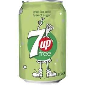 7UP Free Can 0.33l 24-pack