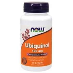 Now Foods Ubiquinol 100mg 60 Capsules