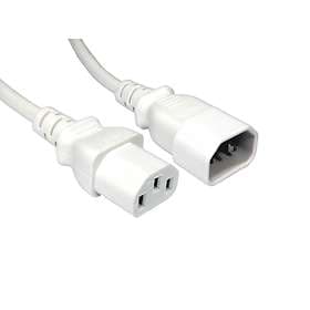 Cables Direct IEC C14 - IEC C13 1m