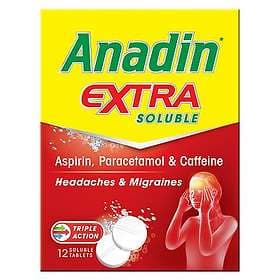 Anadin Extra Soluble 12 Tablets