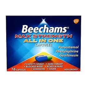 Beechams Ultra All in One 16 Capsules