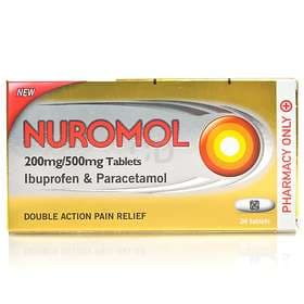 Nuromol 200mg/500mg 24 Tablets