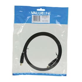 Valueline Flat Gold HDMI - HDMI High Speed with Ethernet 1.5m