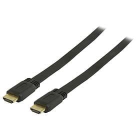 Valueline Flat Gold HDMI - HDMI High Speed with Ethernet 3m