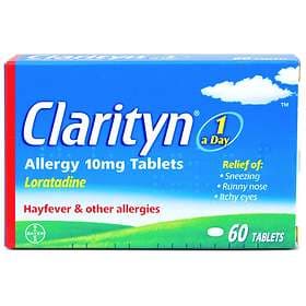 Clarityn 10mg Loratadin 60 Tablets