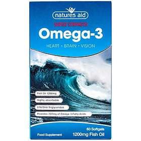 Natures Aid Super Strength Omega-3 60 Capsules