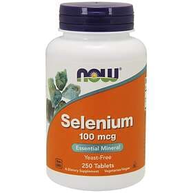 Now Foods Selenium 100mcg 250 Tablets