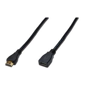 Assmann HDMI - HDMI High Speed with Ethernet M-F 5m