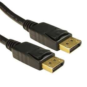 Cables Direct DisplayPort - DisplayPort (lock) 2m