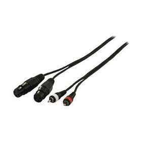 HQ Music 2XLR - 2RCA F-M 1.5m