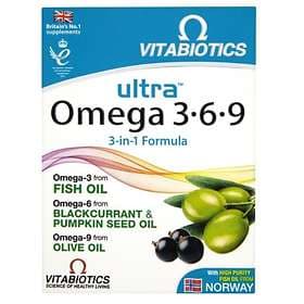 Vitabiotics Ultra Omega 3-6-9 60 Capsules