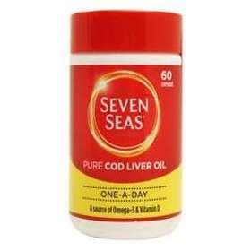 Seven Seas Pure Cod Liver Oil 60 Capsules