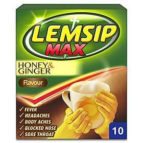 Lemsip Max Honey & Ginger Pulver 10pcs