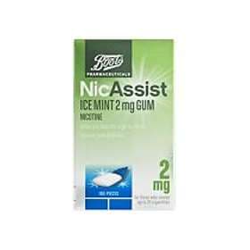 Boots NicAssist Ice Mint Gum 2mg 105pcs