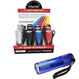 Infapower 9 LED Brightly Coloured