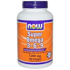 Now Foods Super Omega 3-6-9 180 Capsules