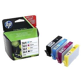 HP 364 (Black/Cyan/Magenta/Gul)