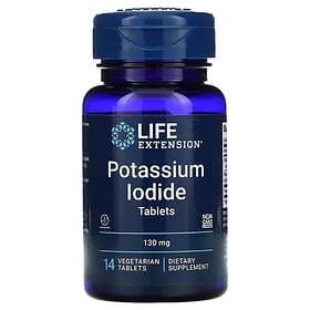 Life Extension Potassium Iodide 130mg 14 Tablets