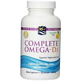 Nordic Naturals Complete Omega D3 1000mg 120 Capsules
