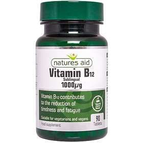 Natures Aid Vitamin B12 1000mcg 90 Tablets