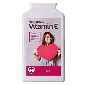 Treasure Your Health Natural Vitamin E 120 Capsules