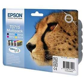 Epson T0715 (Black/Cyan/Magenta/Gul)