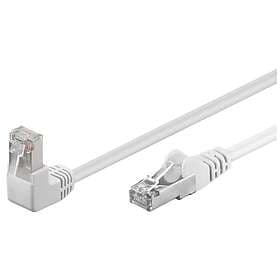 Goobay F/UTP Cat5e RJ45 - RJ45 (angled) 5m