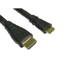 Cables Direct Gold HDMI - HDMI Mini High Speed 1m