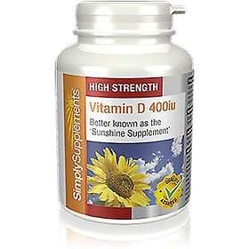 Simply Supplements Vitamin D 400IU 360 Tablets
