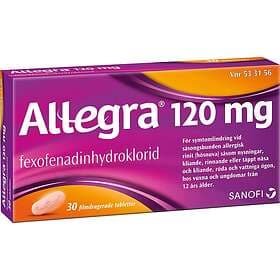 Allegra 120mg 30 Tablets