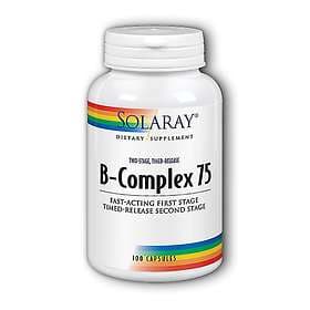 Solaray B-Complex 75 100 Capsules