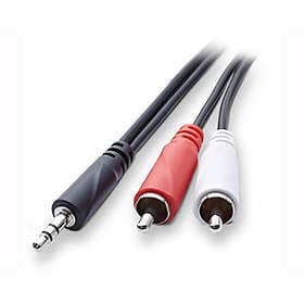 Valueline VLA 3.5mm - 2RCA 0.5m