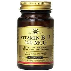 Solgar Vitamin B12 500mcg 100 Tablets