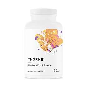 Thorne Research Betaine HCL & Pepsin 225 Capsules