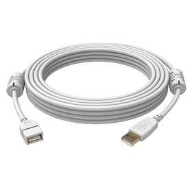 Vision Techconnect Ferrite USB A - USB A M-F 2.0 2m