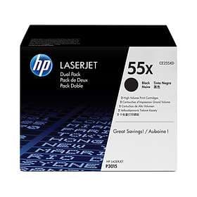 HP 55X (Black) 2-pack