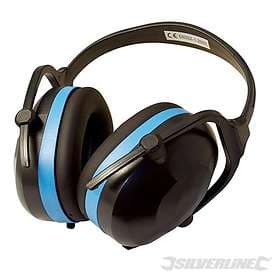 Silverline Tools Folding Ear Defenders SNR 30dB