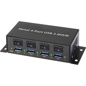 Renkforce 4-Port USB 3.0 External (1318454)