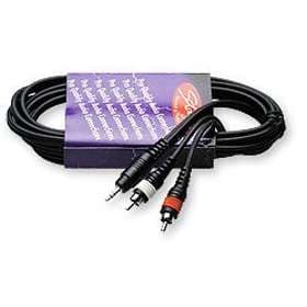 Stagg SYC 3.5mm - 2RCA 3m
