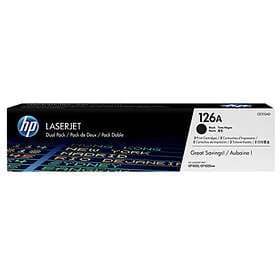 HP 126A (Black) 2-pack
