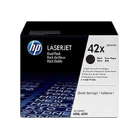 HP 42X (Black) 2-pack