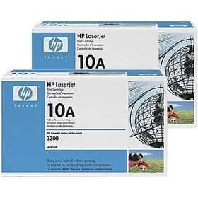 HP 10A (Black) 2-pack