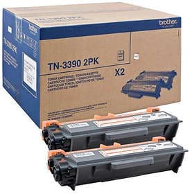Brother TN-3390 (Black) 2-pack