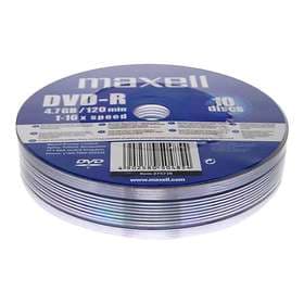 Maxell DVD-R 4.7GB 16x 10-pack Bulk