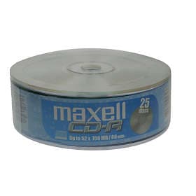 Maxell CD-R 700MB 52x 25-pack Bulk