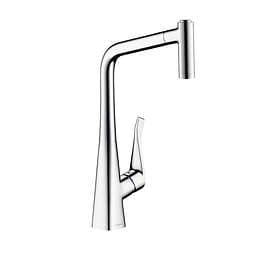 Hansgrohe Metris Kitchen Mixer Tap 14820800 (Steel)
